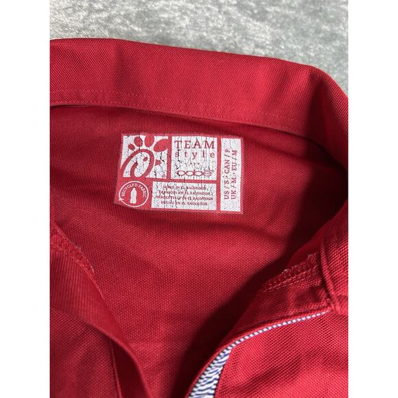 Official Chick Fil A Team Staff Member Work Employee Polo Shirt Women’s Small - Picture 5 of 8